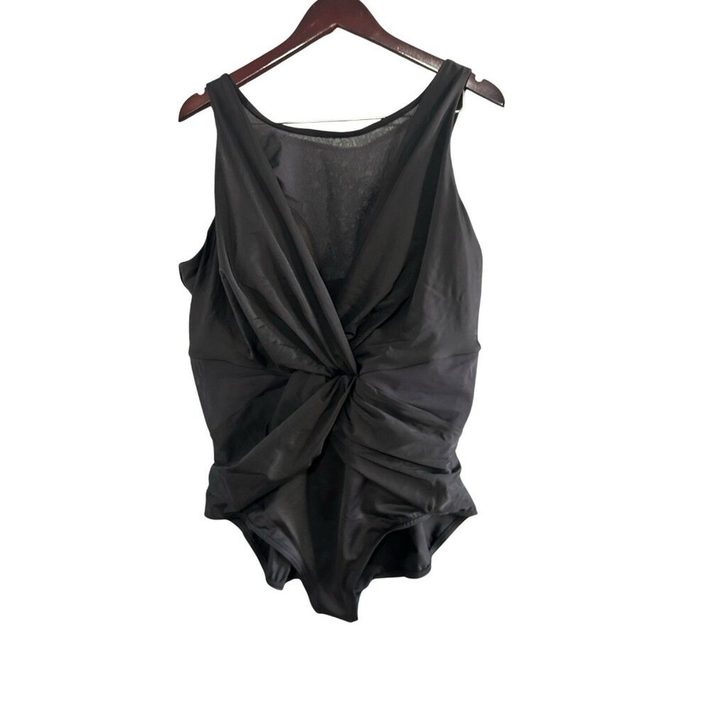 NWOT Miraclesuit Plus Size Illusionists Palma One Piece Swimsuit 6518885W 24W